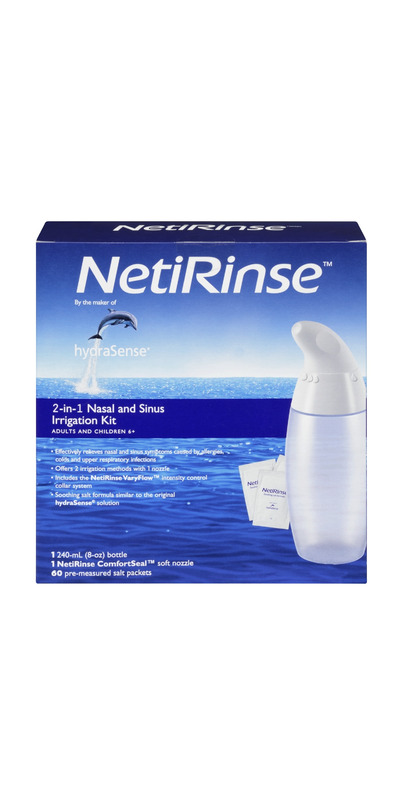 Buy Hydrasense Netirinse 2 In 1 Nasal And Sinus Irrigation Kit At Wellca