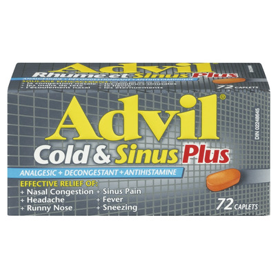 Buy Advil Cold & Sinus Plus from Canada at Well.ca - Free Shipping