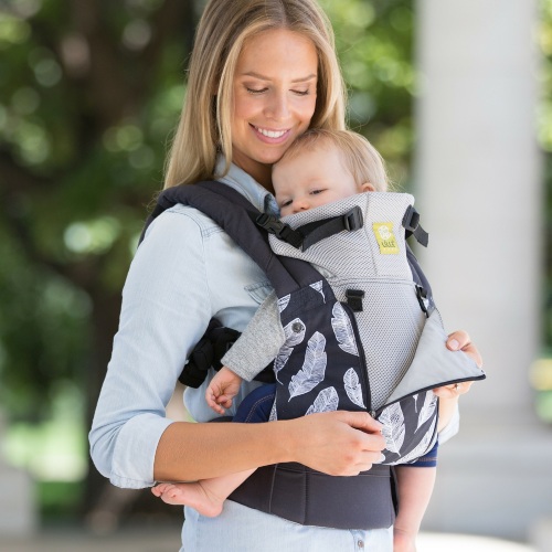 Buy Lillebaby Complete All Seasons Charcoal Feathers Baby Carrier at ...