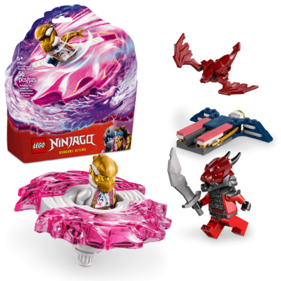 LEGO NINJAGO Sora's Dragon Spinjitzu Spinner Building Toy