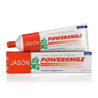 Jason Powersmile All Natural Whitening Fluoride Free Toothpaste