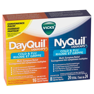 Vicks DayQuil NyQuil Cold & Flu Combo Vicks DayQuil NyQuil Cold & Flu Combo
