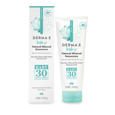 Derma E Natural Mineral Sunscreen SPF30 Baby Derma E Natural Mineral Sunscreen SPF30 Baby
