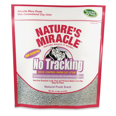 Nature\'s Miracle No-Tracking Odour Control Paper Cat Litter Nature\'s Miracle No-Tracking Odour Control Paper Cat Litter