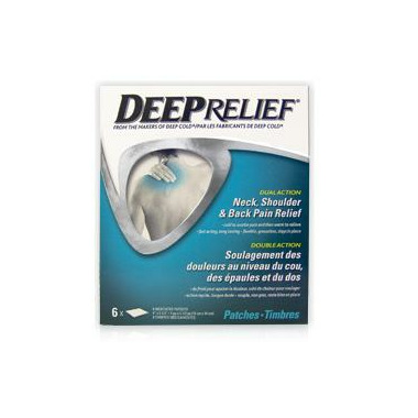 Deep Relief Dual Action Neck, Shoulder & Back Pain Relief Deep Relief Dual Action Neck, Shoulder & Back Pain Relief