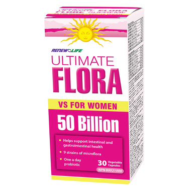 Renew Life Ultimate Flora Vaginal Support Probiotic Renew Life Ultimate Flora Vaginal Support Probiotic