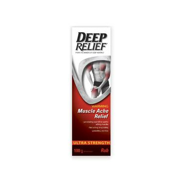 Deep Relief Warming Muscle Ache Relief Ultra Strength Rub Deep Relief Warming Muscle Ache Relief Ultra Strength Rub