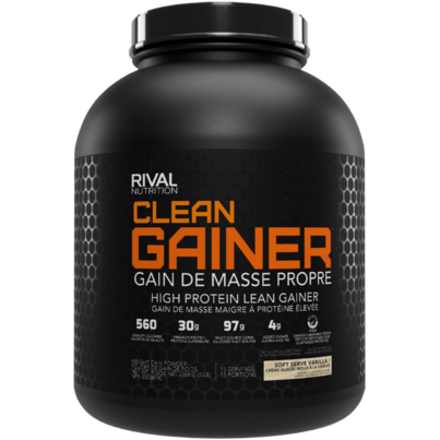 Rival Nutrition Clean Gainer Protein Powder Soft Serve Vanilla