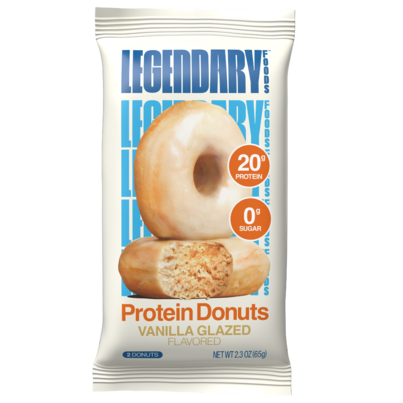 Legendary Foods Protein Donuts Vanilla Glaze, 2 Donuts