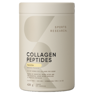 Sports Research Collagen Peptides Vanilla Bean