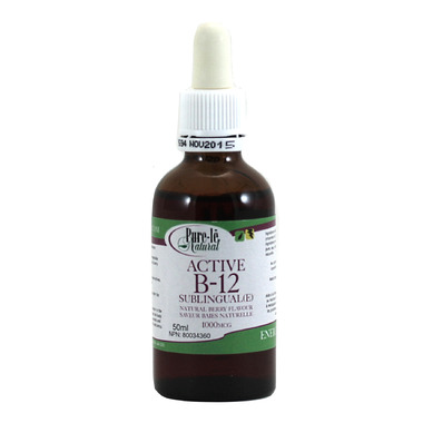 Buy Pure-le Natural Active B-12 Sublingual Drops At Well.ca 