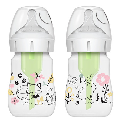 Dr. Brown's 5oz Options+ Wide Neck Bottles Woodland