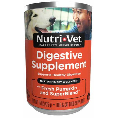 Nutri-Vet Digestive Supplement Food Topper For Dogs