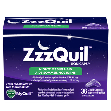 Buy ZzzQuil Liquicaps Sleep-Aid at Well.ca | Free Shipping $35+ in Canada