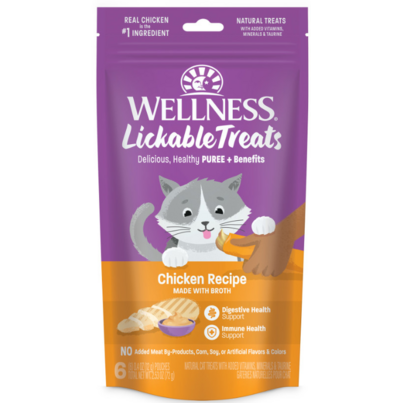 Wellness Lickables Cat Treats Chicken