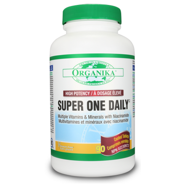 Organika Super One Daily Multi-Vitamins & Minerals Organika Super One Daily Multi-Vitamins & Minerals