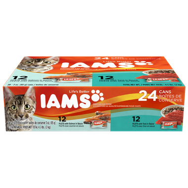 Iams Cat Food Filets Variety Pack Iams Cat Food Filets Variety Pack