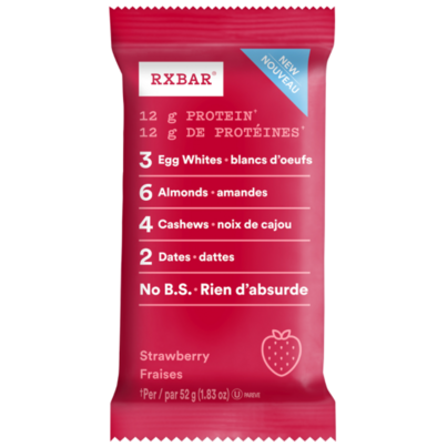 RXBAR Real Food Protein Bar Strawberry