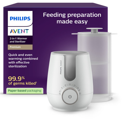 Philips Avent Premium 2-in-1 Warmer & Sterilizer