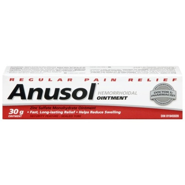 Buy Anusol Hemorrhoidal Ointment at Well.ca | Free Shipping $35+ in Canada
