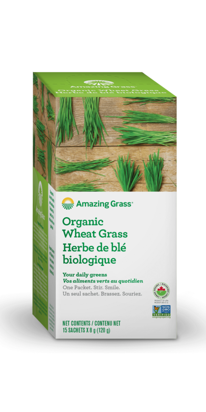 Buy Amazing Grass Organic Wheat Grass Powder Single Serve Packets At Wellca Free Shipping 35 9731