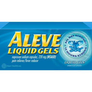 Buy Aleve Liquid Gels At Well.ca | Free Shipping $35+ In Canada