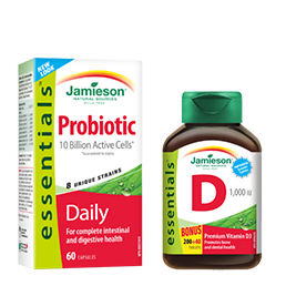Save 40% on Jamieson Vitamins & Supplements