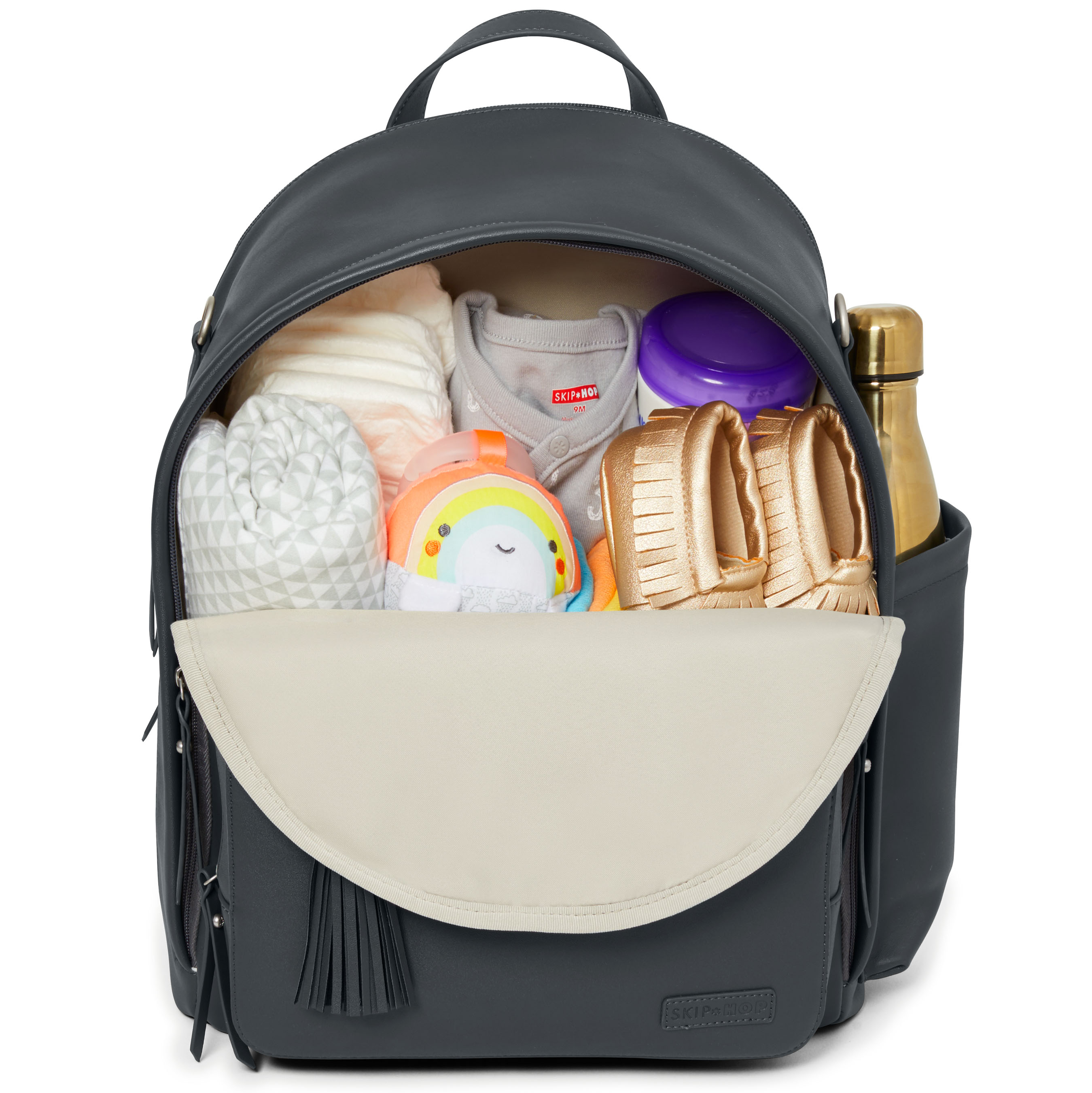 skip hop greenwich simply chic diaper backpack