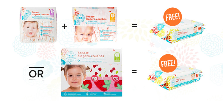 Get FREE Honest Baby Wipes at Well.ca