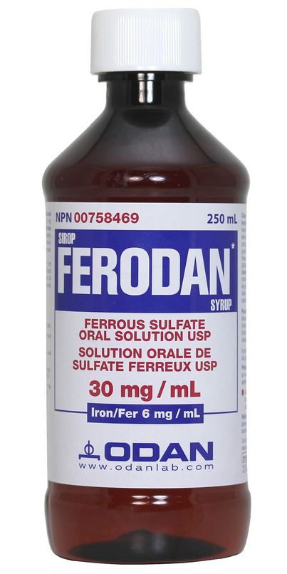ferrous sulfate liquid