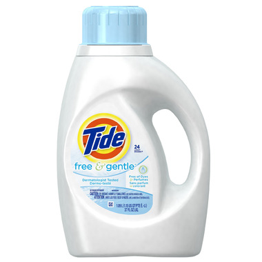 Tide Free & Gentle Liquid Laundry Detergent Tide Free & Gentle Liquid Laundry Detergent
