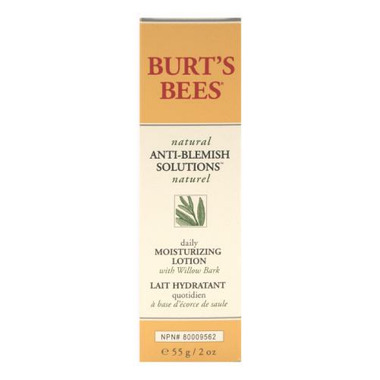 Burt\'s Bees Natural Anti-Blemish Solutions Moisturizing Lotion Burt\'s Bees Natural Anti-Blemish Solutions Moisturizing Lotion