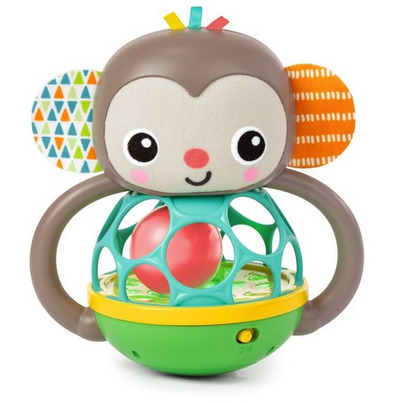 Bright Starts Grab & Giggle Monkey Multi-Sensory Toy
