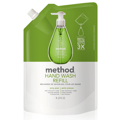 Buy Method Gel Hand Wash Refill Juicy Pear 1 L Online in Canada | FREE