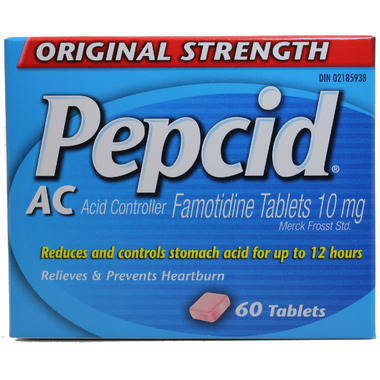 pepcid ac dosage for adults