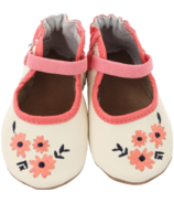 Robeez Soft Soles Emma Mary Jane Vanilla