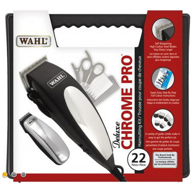 wahl pro chrome deluxe kit haircutting piece