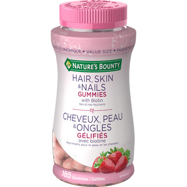 Nature\'s Bounty Hair, Skin & Nail Gummies with Biotin Nature\'s Bounty Hair, Skin & Nail Gummies with Biotin