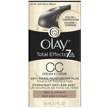 Olay Total Effects 7-in-1 CC Cream Plus Touch of Foundation Olay Total Effects 7-in-1 CC Cream Plus Touch of Foundation