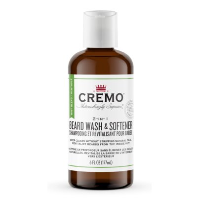 Cremo Beard Wash & Softener 2-in-1 Mint Blend