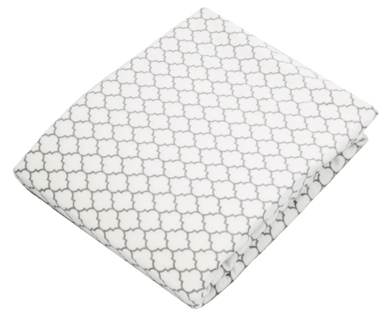 Buy Kushies Flannel Change Pad Fitted Sheet Ornament Grey at Well.ca ...