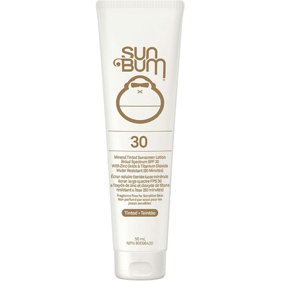Sun Bum Mineral SPF 30 Tinted Sunscreen Face Lotion
