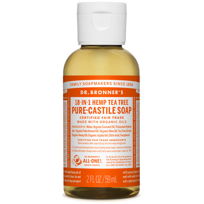 Buy Dr. Bronner's Organic Pure Castile Liquid Soap 59 mL ...