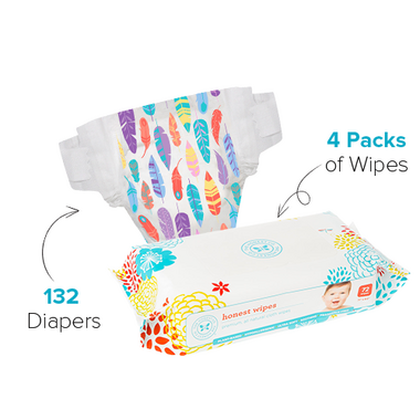 The Honest Company Size 6 Diapers & Wipes Bundle The Honest Company Size 6 Diapers & Wipes Bundle