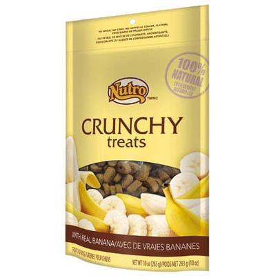 Buy Nutro Crunchy Dog Treats With Real Banana 284 g (10 oz