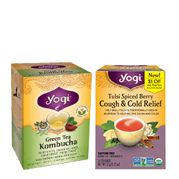Save 20% off Yogi Tea