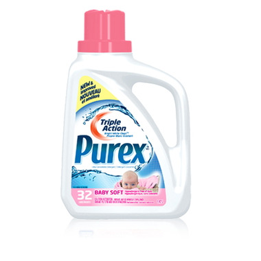 Buy Purex Triple Action Ultra Concentrate Baby Soft Detergent 1.47 L ...