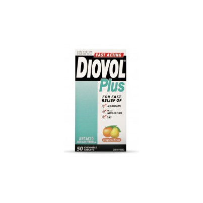 Buy Diovol Plus 50 tablets Online in Canada | FREE Ship $29+