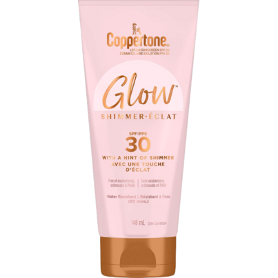 Coppertone Glow Sunscreen Lotion with Shimmer SPF 30
