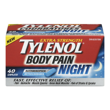 Buy Tylenol Body Pain Extra Strength Night Caplets at Well.ca | Free